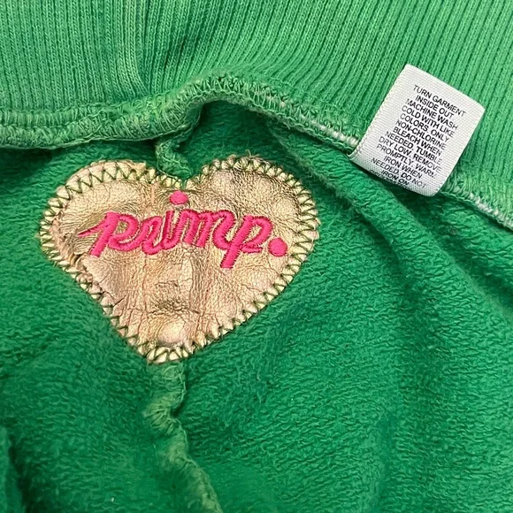 Ultra Rare Vintage Primp Splatter Lime Green 
Track/Joggers - Picture 13 of 17